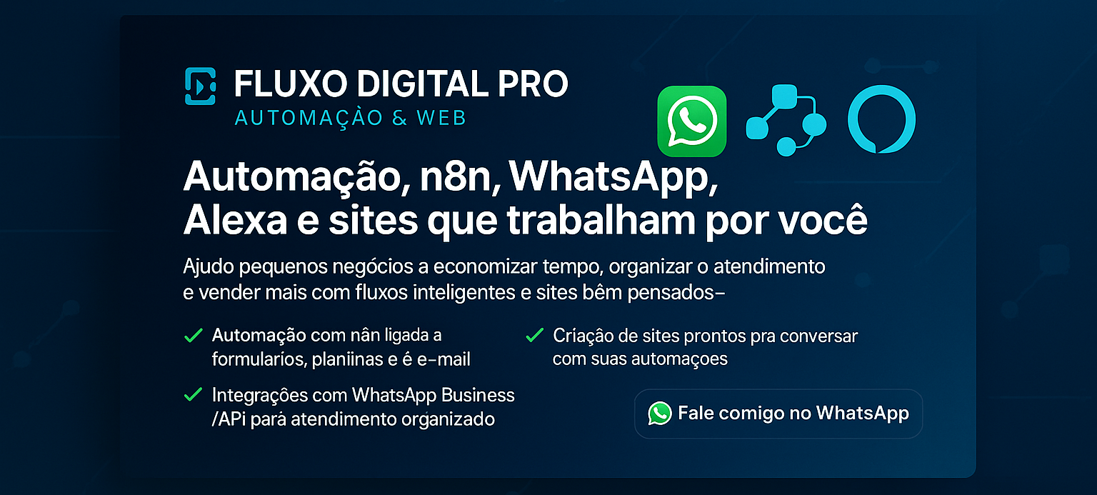 Fluxo Digital Pro – Automação e web