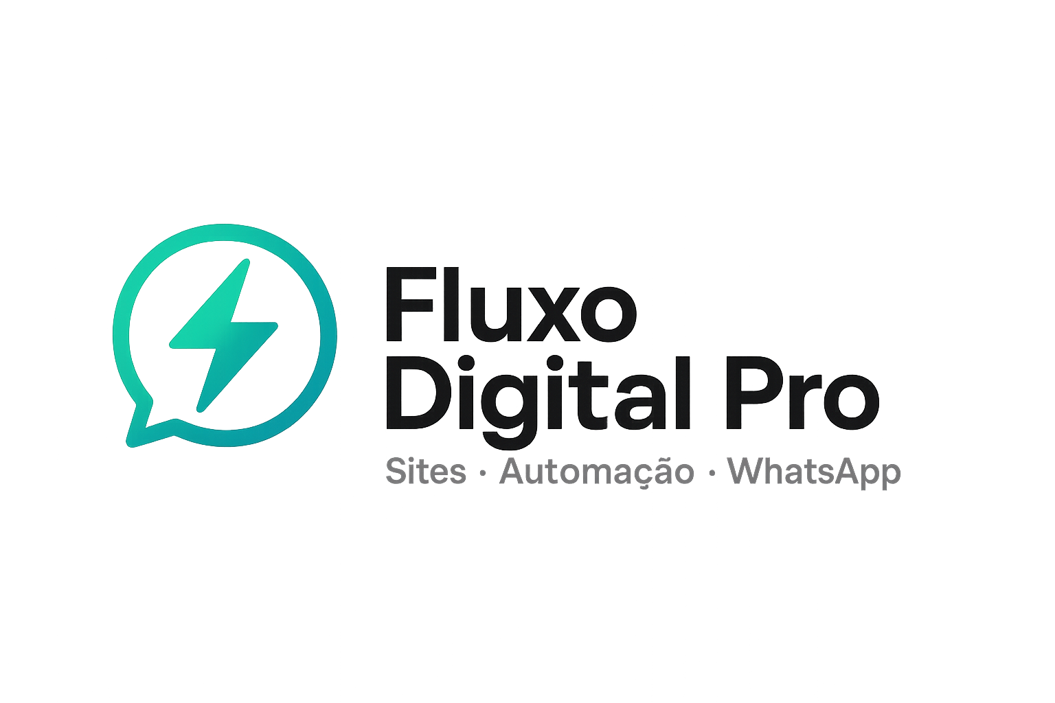 Logo da Fluxo Digital Pro, especialista em sites e automação.